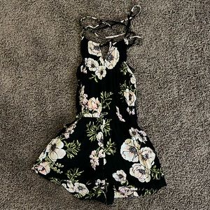 Floral Halter Romper
